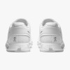 ON cloud 5 white sneakers