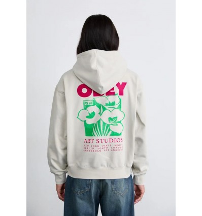 OBEY art studio flowers moontruck hood
