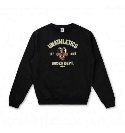 THE DUDES unathletics sweatshirt black