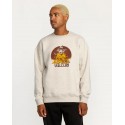 VOLCOM CALLUM ROONEY SWEATSHIRT - DUST HEATHER