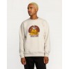 VOLCOM CALLUM ROONEY SWEATSHIRT - DUST HEATHER
