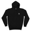 THE DUDES afraid premium hoody black