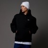 DOLLY NOIRE scuba hoodie blk