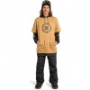 DC Dryden - Felpa con cappuccio tecnica da snow mustard gold