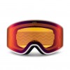 CHPO Fiji white/gold maschera sci snowboard con doppia lente
