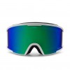 CHPO Tonga white/rainbow maschera sci snowboard con doppia lente