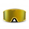 CHPO Tonga custard/gold maschera sci snowboard con doppia lente