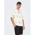 ONLY E SONS Edward shirt white
