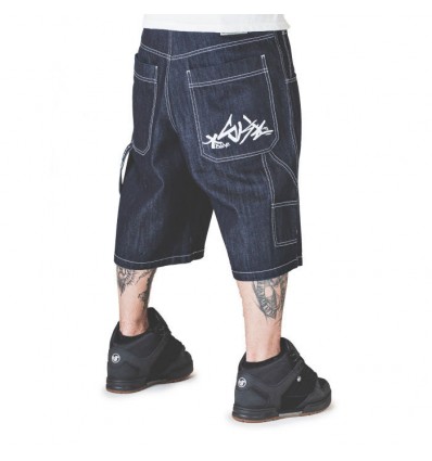 BLUESKIN bermuda ricamo bianco 14 in