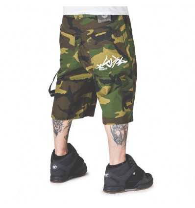 BLUESKIN ricamo bianco camo