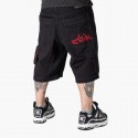 BLUESKIN bermuda baggy logo rosso