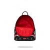 SPRAYGROUND GRAY PEEKING CHARACTER CHECK SAVAGE BACKPACK