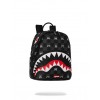 SPRAYGROUND GRAY PEEKING CHARACTER CHECK SAVAGE BACKPACK