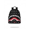 SPRAYGROUND GRAY PEEKING CHARACTER CHECK SAVAGE BACKPACK