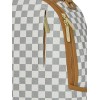 SPRAYGROUND graff embossed cream check backpack