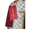 SPRAYGROUND graff embossed cream check backpack