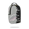 SPRAYGROUND ZAINO CREAM CHECK SIDE DRIP BACKPACK