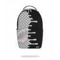 SPRAYGROUND ZAINO CREAM CHECK SIDE DRIP BACKPACK