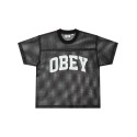 OBEY collegiate practice jersey t-shirt black