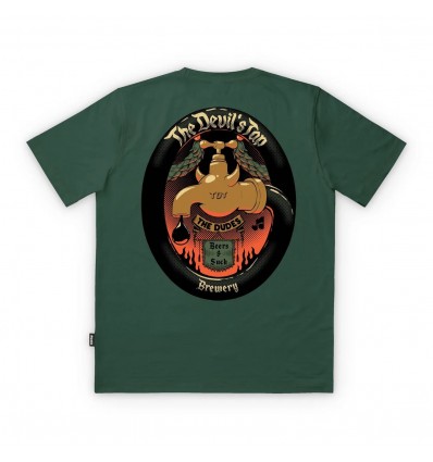 THE DUDES the devils tap classic t-shirt bottle green