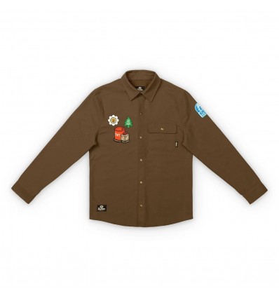 THE DUDES campfire overshirt chuck flannel