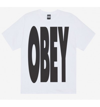 OBEY extended tee white