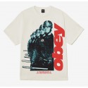 OBEY love is brutal vintage white tee