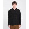 VOLCOM HUNKSTONE SHIRT - CACAO