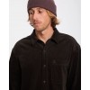 VOLCOM FOSTERED II CORDUROY SHIRT - CACAO