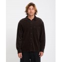 VOLCOM FOSTERED II CORDUROY SHIRT - CACAO