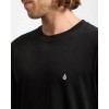 VOLCOM STONE BLANKS T-SHIRT - BLACK