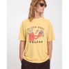 VOLCOM EARTH SPEAKS T-SHIRT - MUSTARD