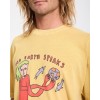 VOLCOM EARTH SPEAKS T-SHIRT - MUSTARD