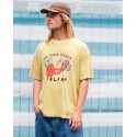 VOLCOM EARTH SPEAKS T-SHIRT - MUSTARD