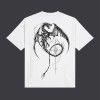 DOLLY NOIRE Re occult dragon tee white