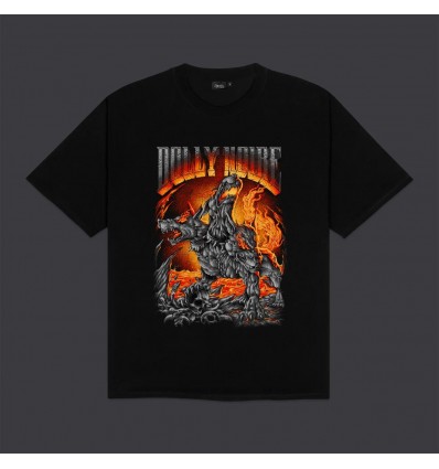 DOLLY NOIRE Cerberus tee blk