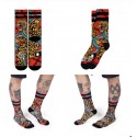 AMERICAN SOCKS Bengala - Mid High calze unisex L-X-Large