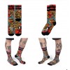 AMERICAN SOCKS Bengala - Mid High calze unisex L-X-Large
