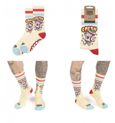 AMERICAN SOCKS fresh e cooked mid hight os
