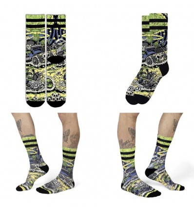 AMERICAN SOCKS signature wasteland CALZE UNISEX SKATE